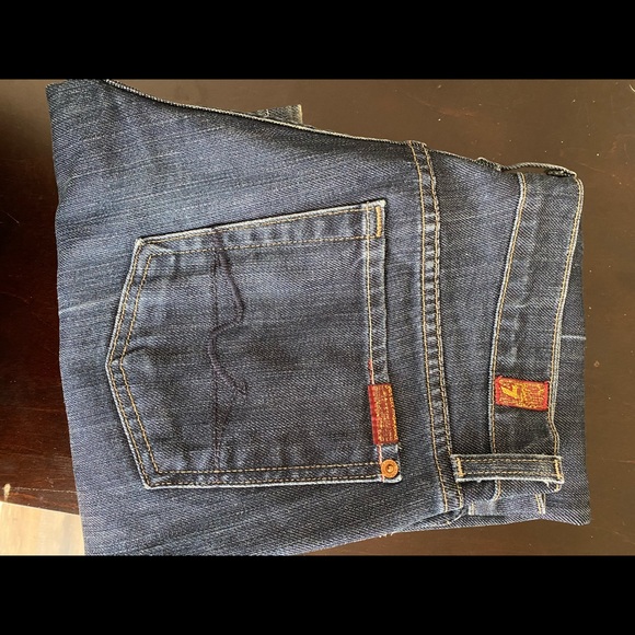 7 For All Mankind Jeans Long Leg Bootcut - Picture 1 of 3